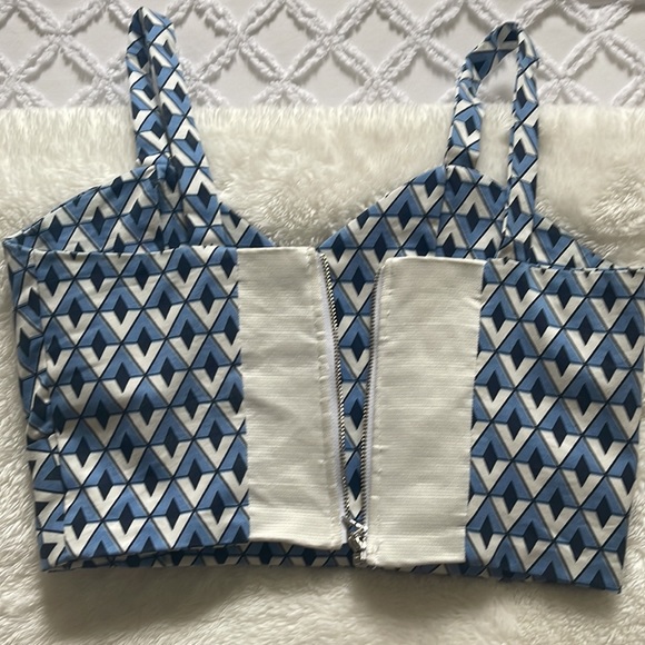 AC Rendon patterned crop top - Picture 2 of 3